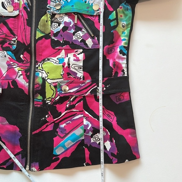 Peter Nygard - no size, stretch retro jacket/bomber - Picture 10 of 10